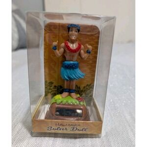 KC Hawaii Solar Dancing Hula Doll Dashboard Desk Toy Solar Powered New in Box